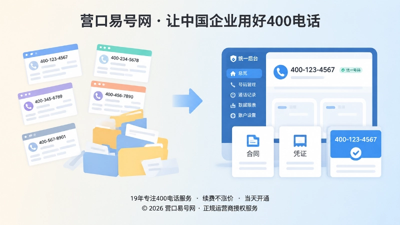 左右对比展示号码管理混乱与规范可控
